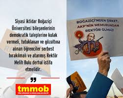 Jul 15, 2021 · boğaziçi üniversitesi mezunları, üniversitelerine atanan rektör prof.dr. Melih Bulu Bogazici Ne Rektor Olamaz Www Tmmob Org Tr