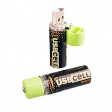 The Usb Rechargeable Battery Is An Aa Cell Battery Recharged By Plugging Into A Usb Port Instead Of Using Disposable Batteries Usb Gadgets Usb Usb Flash Drive