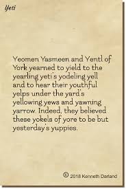 Creatures of sonaria boasts many unique abilities that vary from the absolutely terrifying night stalkers to the slightly annoying radioactive creatures. Alliterative Verse Yeti Album On Imgur