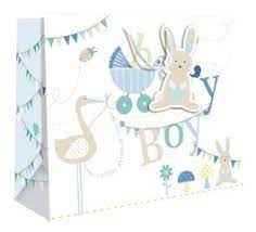 It's a heartwarming gift that allows parents to make an imprint of baby. Studio Line Large Gift Bag And Gift Wrap Baby Gift Boy Christening Gift Thick Paper Suitable For Baby Shower Christening Naming Day Etc Amazon De Baby
