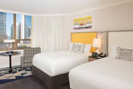A Double Room At The Bristol Hotel In Downtown San Diego California Hotel Double Room Room