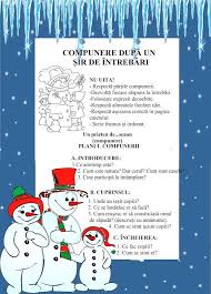 Compunere După Un Plan De Intrebări School Activities School Lessons Education