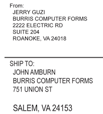 Check spelling or type a new query. Anatomy Of A Shipping Label What Makes Up A Shipping Label Burris Computer Forms