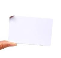 MIFARE Classic 4K Blank Glossy White PVC Card High Quality Plastic Card for  Access Control