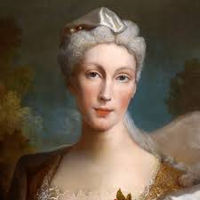 Portrait De Jeune Femme époque XVIIIème Siècle