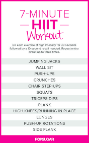 The Scientific 7 Minute Workout Health Fitness Learnist I Love Hiit Workouts Always Feel Like I Ve H Hiit Workout Body Workout Plan 7 Minute Workout