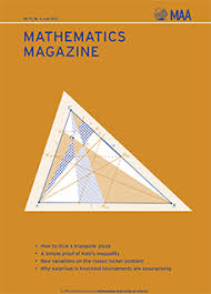 Magazine papers are made on paper machines from pulp. Mathematics Magazine Mathematical Association Of America