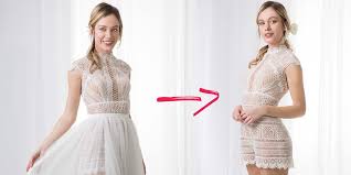 Dal 1980 condividono un progetto creativo iniziato con un piccolo negozio di abiti esclusivi, a finale ligure. Abiti Da Sposa Trasformabili Ovvero 2 Vestiti In 1 Roba Da Donne