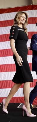 First Lady Melania Trump In Dolce Gabbana Trump Fashion First Lady Melania Trump First Lady Melania