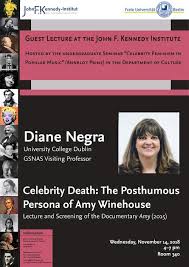 River died in 1993 in his marvin gaye was shot dead by his own father. Diane Negra University College Dublin Gsnas Visiting Professor Celebrity Death The Posthumous Persona Of Amy Winehouse Culture John F Kennedy Institute