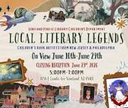 Local Literary Legends Art Exhibit and Closing Reception
