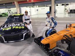 The way formula 1 is contested is as follows: Jimmie Johnson Gets Set For Ride Swap Nascar Com