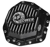 aFe POWER Pro Series Rear Differential Cover Black w/ Machined Fins