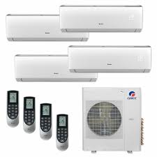 The accepted rule is to measure thrice and cut once. Gree 5 Piece Quad Zone Wall Mount 42 000 Btu Ductless Mini Split Air Conditioner Set With Remote And Wifi Control Wayfair