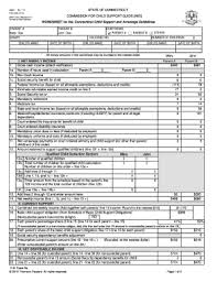 New mexico child support guidelines. Bill Of Sale Form Connecticut Child Support And Arrearage Gudelines Templates Fillable Printable Samples For Pdf Word Pdffiller