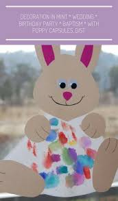 Basteln Mit Kindern Ostern Fensterdeko Ideen Papier Osterhase Holzscheiben Deko Fruhlin In 2020 Ostern Fensterdeko Basteln Mit Kleinkindern Ostern Basteln Mit Kindern