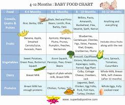 Months Baby Diet Online Charts Collection