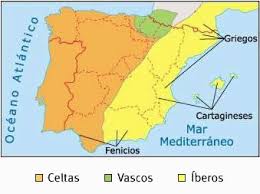 Resultado de imagen de península iberica en la edad antigua civilizaciones
