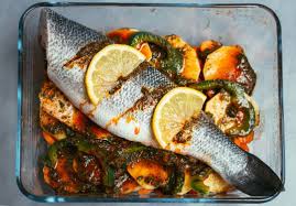 Recette Du Poisson Au Four Facon Tajine Les Delices D Amal Tajine Poisson Marocain Tajine Poisson Cuisine Marocaine