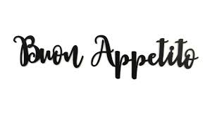 Check spelling or type a new query. Buon Appetito Metal Kitchen Sign Bon Appetit Farmhouse Decor Dining Oregardenworks