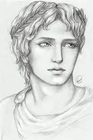 He was depicted as a handsome, beardless youth with long hair and attributes such as a wreath and branch of laurel, bow and quiver of arrows, raven. Apollo By A Random Pause On Deviantart