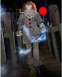 Maybe you would like to learn more about one of these? 6 5 Ft Led Pennywise Animatronic Decoration It Spirithalloween Com