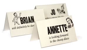 Fun Wedding Reception Place Cards Wedding Table Name Cards Wedding Reception Fun Vintage Wedding Invitations