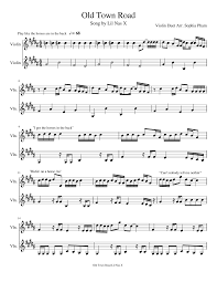 💕 all of me 💕 by john legend another title in our 'pop songs for easy violin'. Old Town Road Violin Duet Sheet Music For Violin String Duet Musescore Com