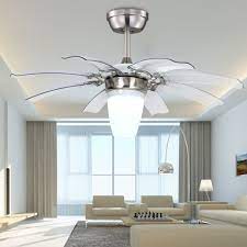 This decorative ceiling fan will create an atmosphere that is unrivalled. Buy Huston Fan 42 Inch Decorative Ceiling Fan Living Room Fan With Light Bedroom Chandelier With Fan Led Lights With Remote Indoor Ceiling Lights Silver Chandelier Fan In Cheap Price On Alibaba Com