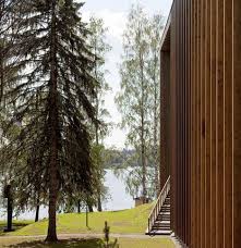 This Museum Has A Stripy Facade Based On An Abstract Forest Museum Architecture Galleries Architecture Architecture