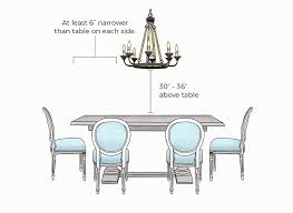 How High From A Dining Room Table Should The Chandelier Hang This Common Question Is A Hanging Light Fixtures Dining Table Lighting Light Fixtures Flush Mount