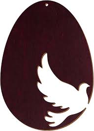 Huevos de Pascua V2 de madera colorida, color morado, decoración para  Pascua, diseño de huevo de Pascua, altura (tamaño): 17 cm de alto :  Amazon.es: Hogar y cocina