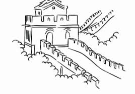 Click the china's the great wall coloring pages to view printable version or color it online (compatible with ipad and android tablets). Great Wall Of China Drawing At Paintingvalley Com Explore Collection Of Great Wall Of China Drawing