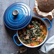 From left to right, top to bottom: Le Creuset Signature Enameled Cast Iron Round Dutch Oven 2 3 4 Qt Williams Sonoma