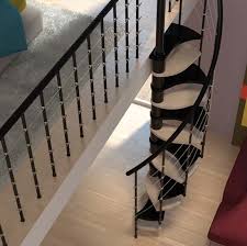Easy to install, budget friendly spiral stairs are available for almost any indoor or outdoor application. Modern Interior Design With Spiral Stairs Contemporary Spiral Staircase Design