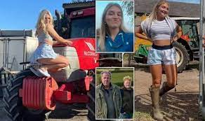 Harriet Cowan has been busy working on the farm – but she enjoys letting  her hair down too. On Instagram, the Clarkson's Farm newbie has posted  plenty of glamorous snaps | Facebook