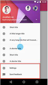 How To Make A Drawer Like In Google Inbox With Material-ui - Stack Overflow