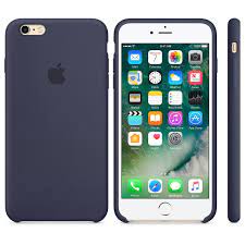 Coque iphone 6 bleu nuit. Coque Apple En Silicone Bleu Nuit Iphone 6 6s Abytonphone