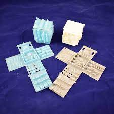 Folding Box Printer Calibration Cube Image