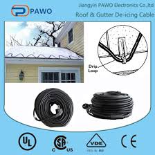Helmet heat® is wired throughout your gutters and downspouts. China For Sale 60m Snow Melting Cable Roof Deicing Cable China Roof De Icing Cable Heating Cable