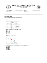 Check spelling or type a new query. Soal Koordinat Kartesius Kelas 8 Dan Jawabannya Cara Golden