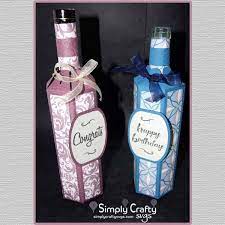Download Wine Bottle Box Svg File For Wine Gift Simply Crafty Svgs