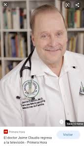 Dr. Jaime Claudio añade información médica para detectar posibilidad de  coronavirus, además de tos seca. Pero solo la prueba lo confirma. TODO ESTO  LO MINIMIZAMOS QUEDÁNDONOS EN CASA...