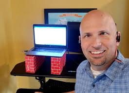 Webinar season is underway! It has been great to connect with educators  again. Special thanks goes out to my kids for letting me borrow their  blocks to prop up my laptop.
