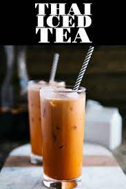 Thai Iced Tea Recipe How To Make Thai Tea Recipe Thai Tea Recipes Tea Recipes Food