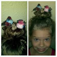 Bird With Crazy Hair On Head Crazy Hair Day At School Birds In A Nest Crazy Hair Days Crazy Hair Day At School Crazy Hair