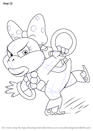 Probably the most complete and largest assortment of coloriage bowser odyssey super mario bros coloring pages. Learn How To Draw Wendy O Koopa From Koopalings Koopalings Step By Step Drawing Tutorials Drawings Drawing Tutorial Unicorn Coloring Pages