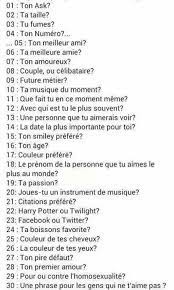 Petit Questionnaire Blog De Poeme De Tous
