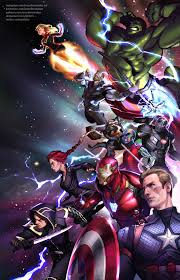 Avengers Endgame Enzo Fernandez On Artstation At Https Www Artstation Com Artwork L2xber Marvel Vingadores Herois Marvel Marvel