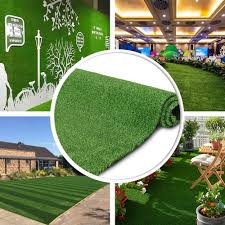 Artificial Grass Green Astro Lawn Turf Fake Garden Turf For Diy Decorations Best Artificial Grass Grass Decor Artificial Grass Backyard